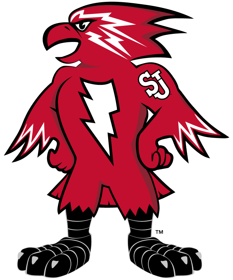 St. John's Red Storm 2013-2015 Mascot Logo v3 iron on transfers for T-shirts